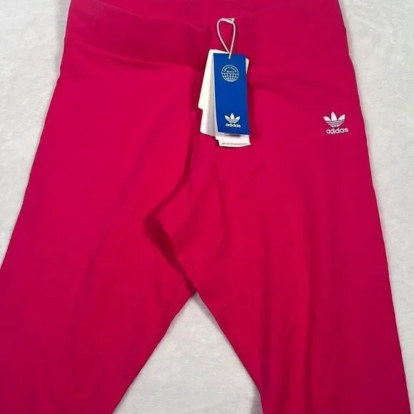 ADIDAS ORIGINALS ESSENTIAL tight fit mid rise EVERYDAY LEGGINGS NWT Women small - Picture 3 of 8